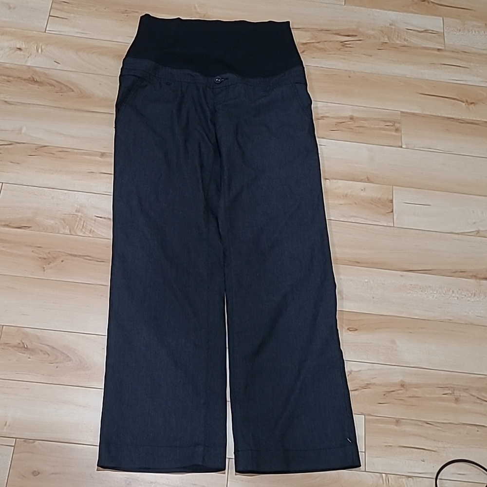 Thyme maternity women's medium grey pants